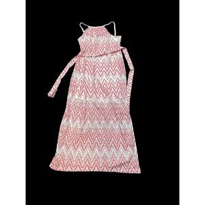 Trina Turk Knit Maxi Halter Dress Size 12 New Summer. Vacation, Tropical  Cruise